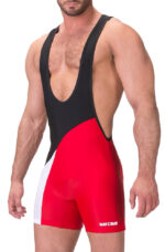body singlet luckenwalde noir rouge