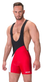 body singlet luckenwalde noir rouge 2