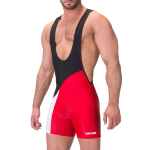 body singlet luckenwalde noir rouge