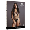 body strappy lace teddy noir 2