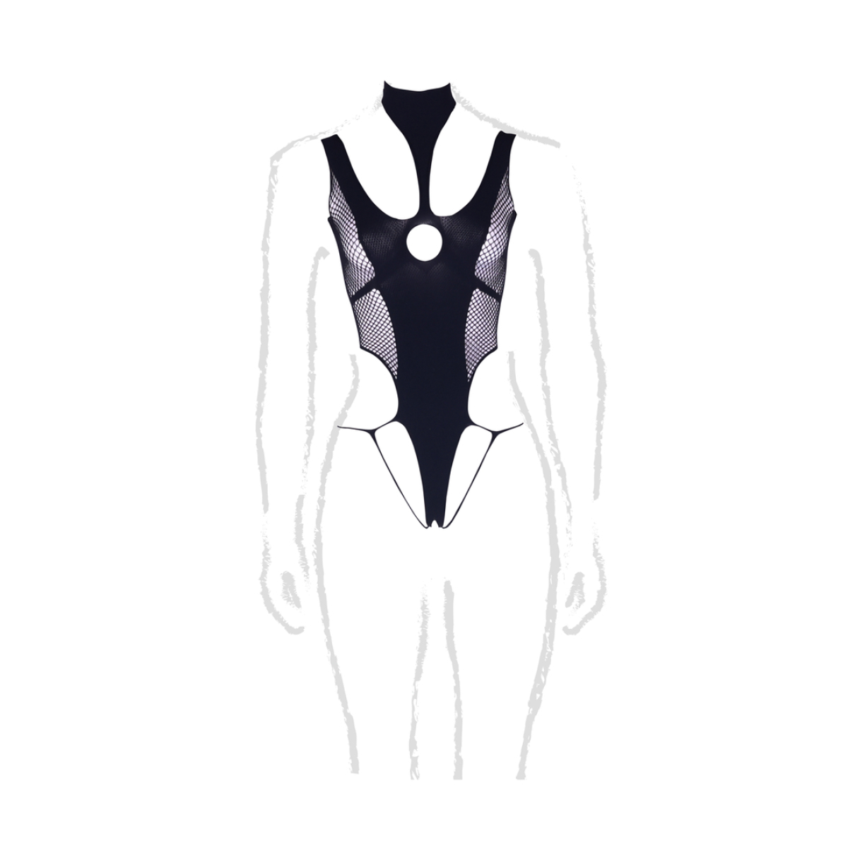 body string echancre grande taille cyllene noir 8