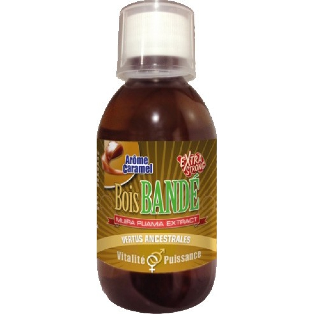 bois bande gout caramel 200 ml