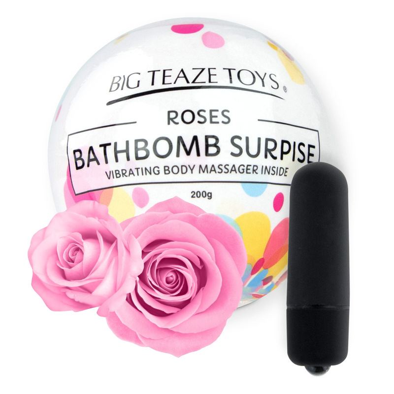 bombe de bain moussante avec vibro parfum rose scaled