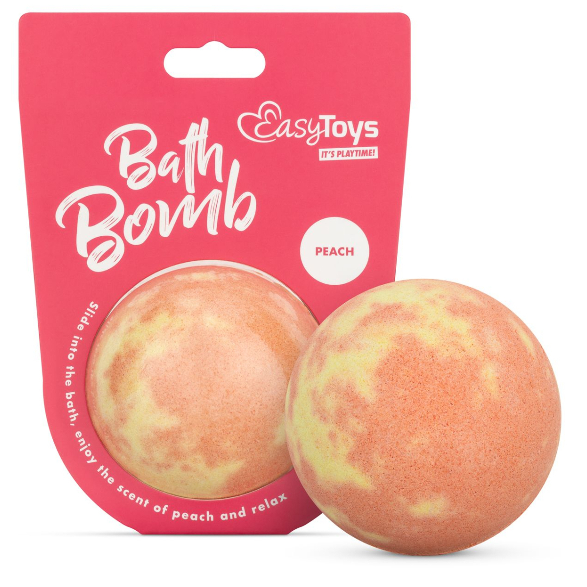 bombe de bain sphera peche 1