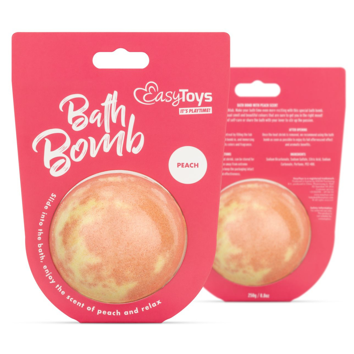 bombe de bain sphera peche 2