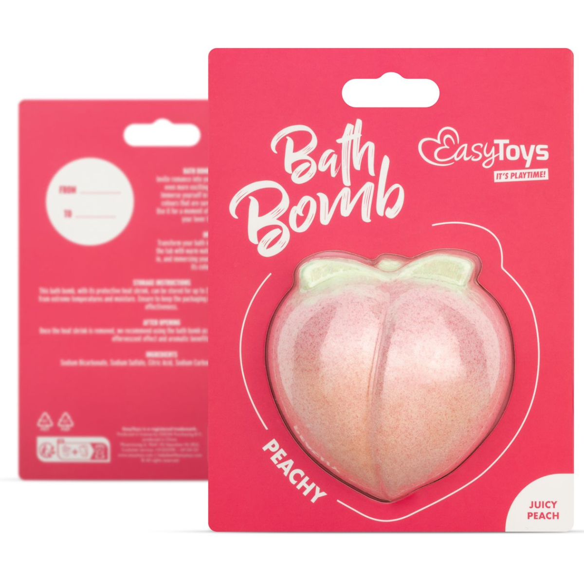 bombe de bain vege peche 2