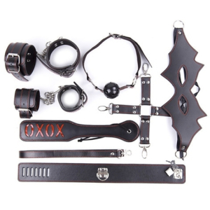 bondage and fetish 7 pcs kit