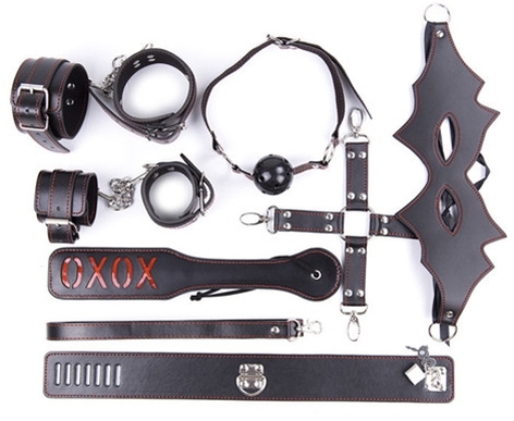 bondage and fetish 7 pcs kit