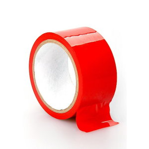 bondage tape red