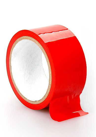bondage tape red