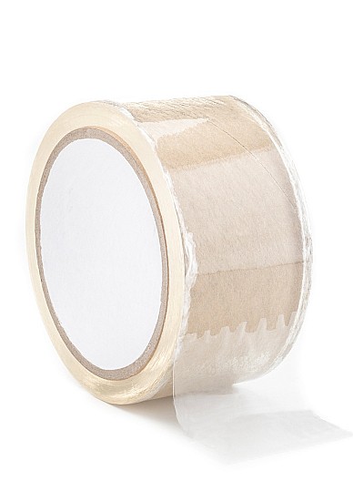 bondage tape transparent