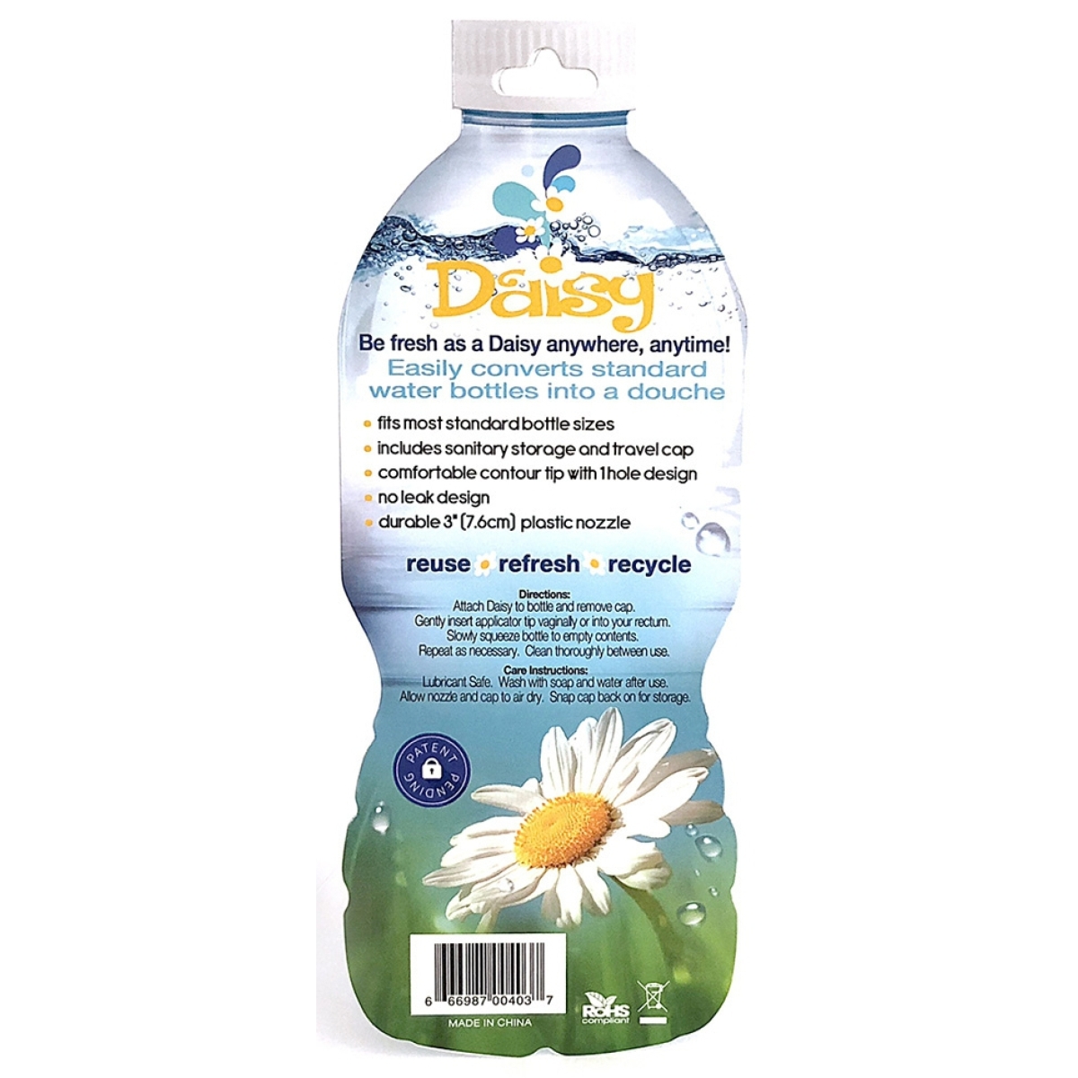 boneyard daisy douche blue os 4