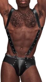 bottomless et harnais uranus male power