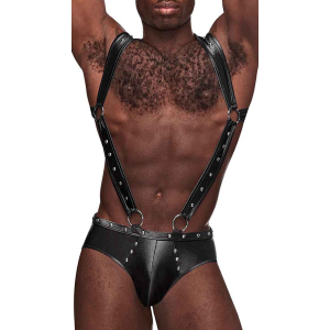 bottomless et harnais uranus male power