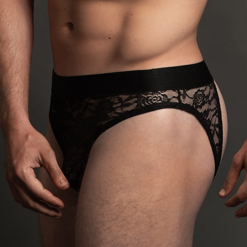 bottomless lace dentelle noir scaled