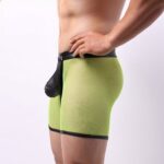bottomless long open it jaune neon 3