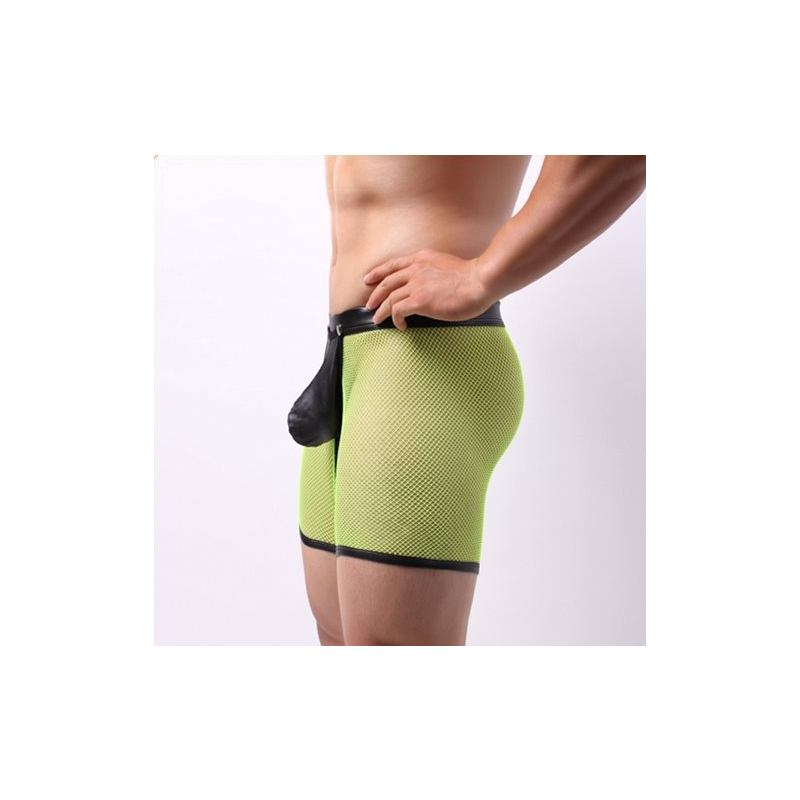 bottomless long open it jaune neon 3