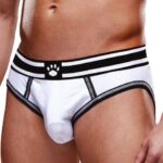 bottomless open brief prowler blanc noir