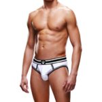 bottomless open brief prowler blanc noir 2