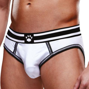 bottomless open brief prowler blanc noir
