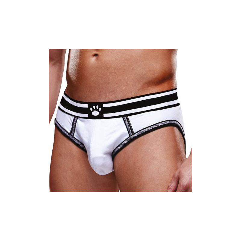 bottomless open brief prowler blanc noir