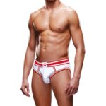 bottomless open brief prowler blanc rouge 2