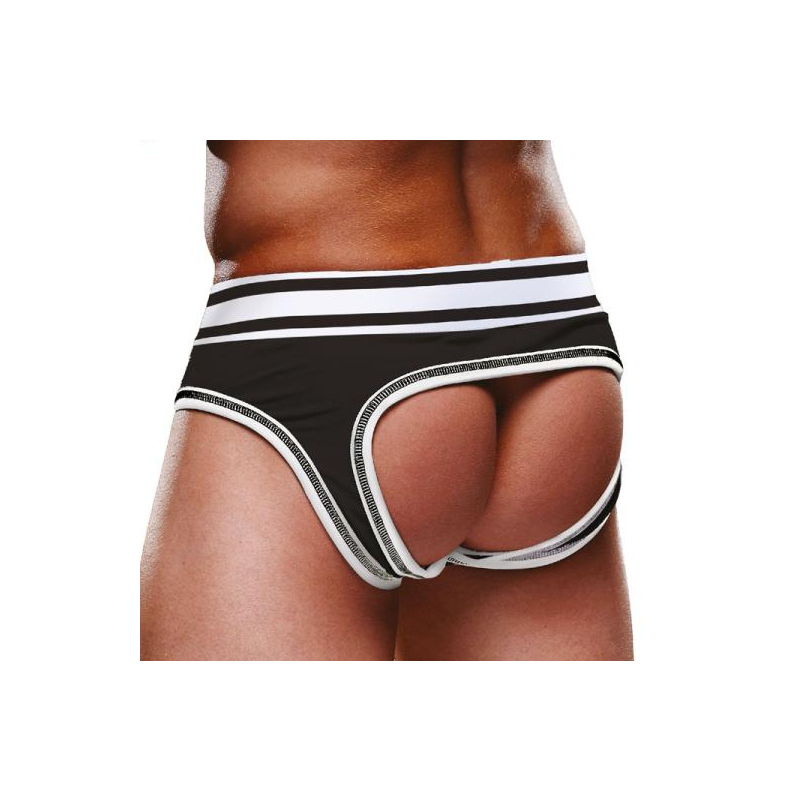 bottomless open brief prowler noir blanc 1