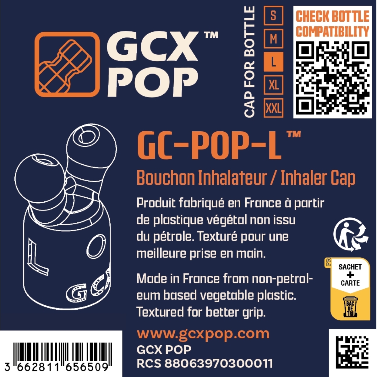 bouchon diffuseur precis d arome gc pop taille l 3
