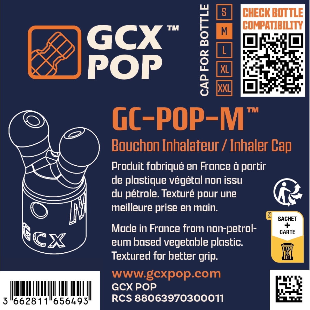 bouchon diffuseur precis d arome gc pop taille m 3