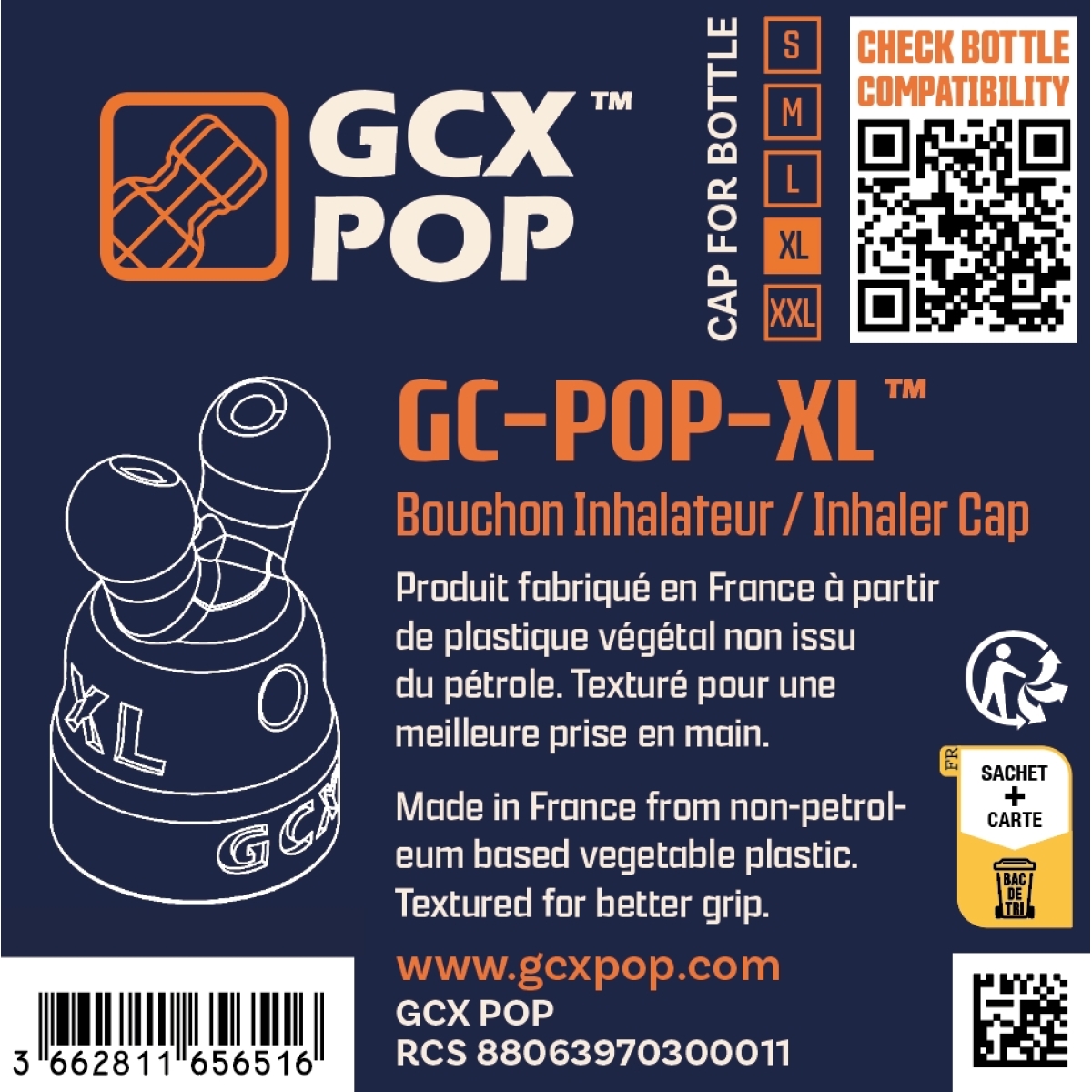 bouchon diffuseur precis d arome gc pop taille xl 3