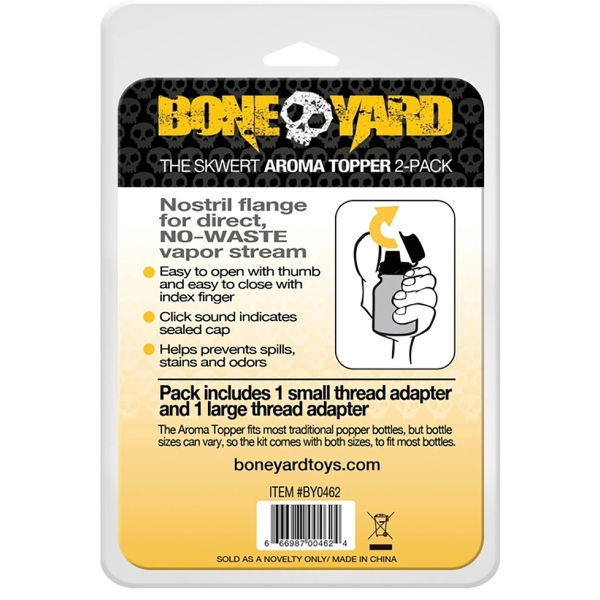 bouchons pour aroma popper topper x2 1