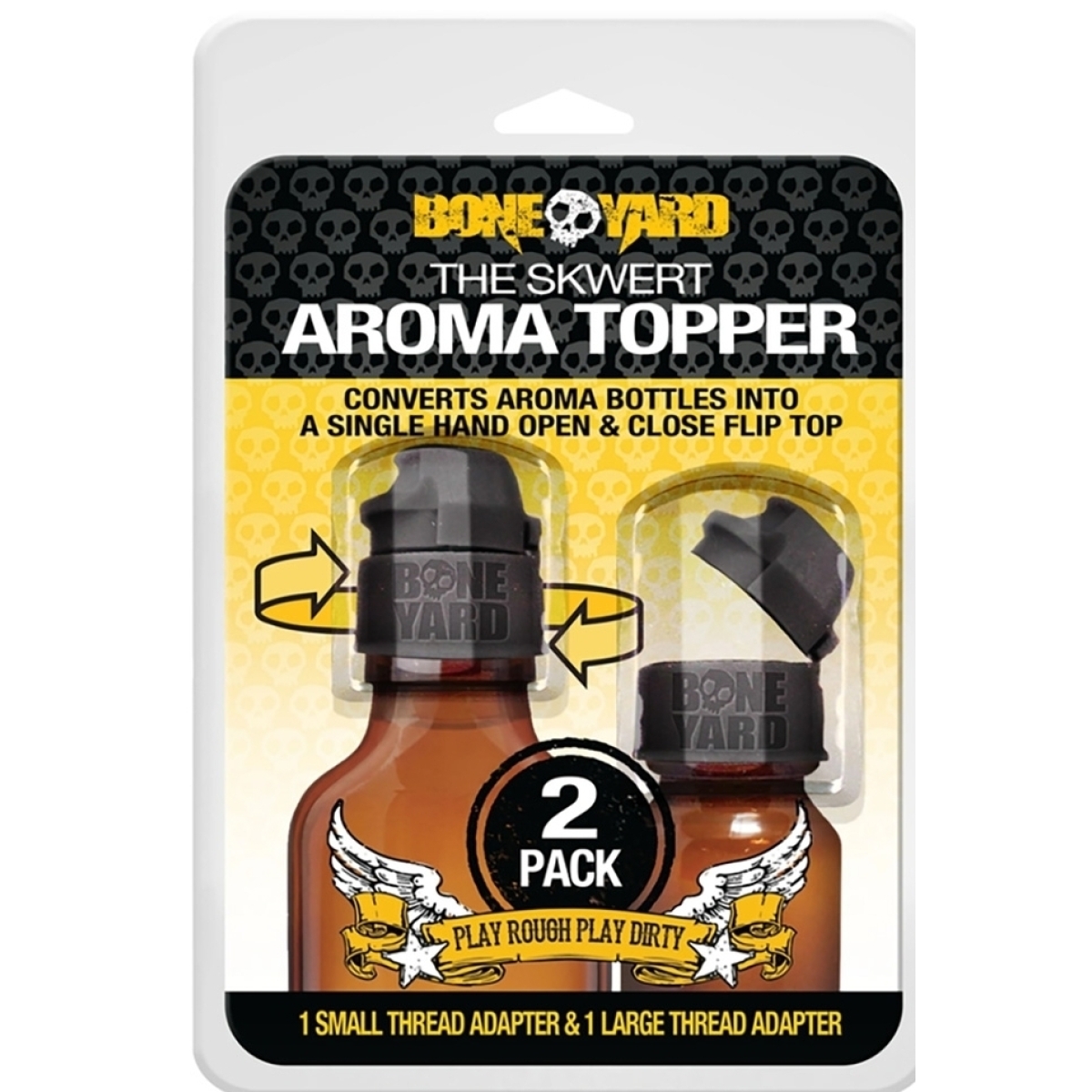 bouchons pour aroma popper topper x2