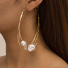 boucles d oreille gold ear 10cm 1