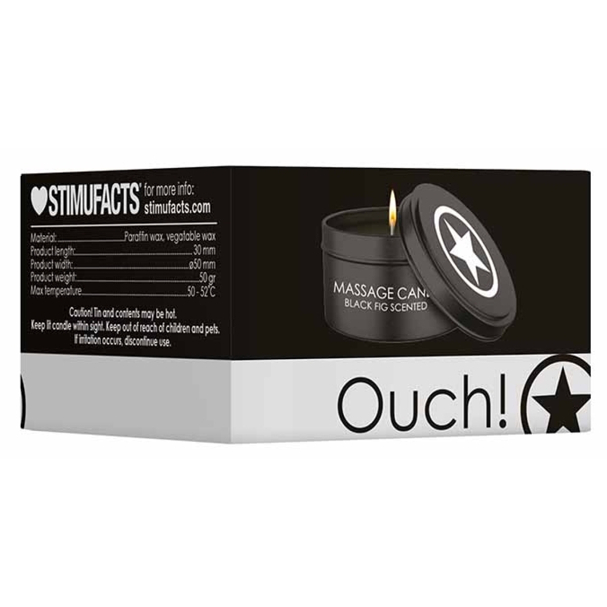bougie candle star figue noire 50g 1