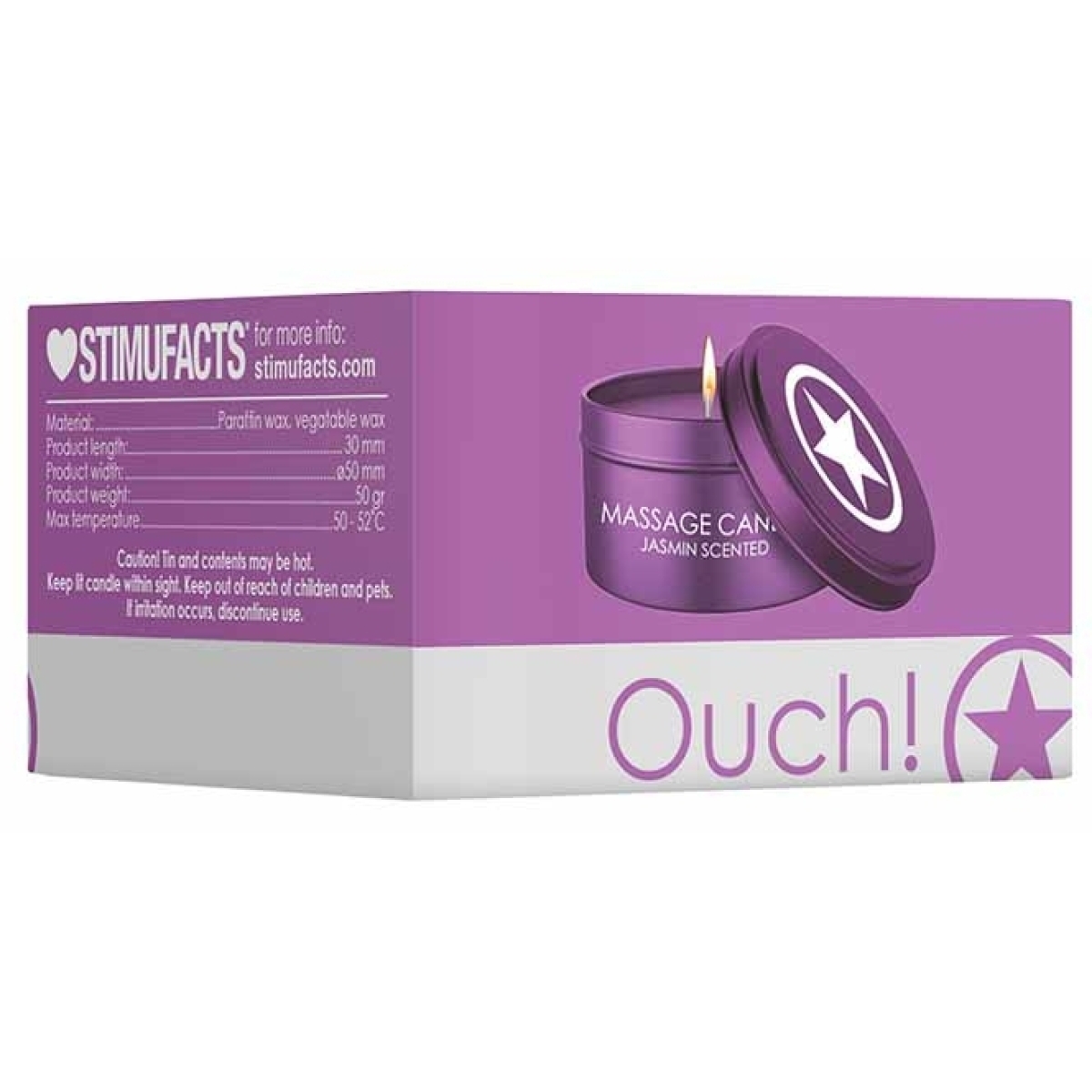 bougie candle star jasmin 50g 1
