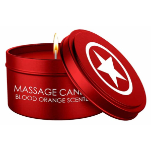 bougie candle star orange sanguine 50g