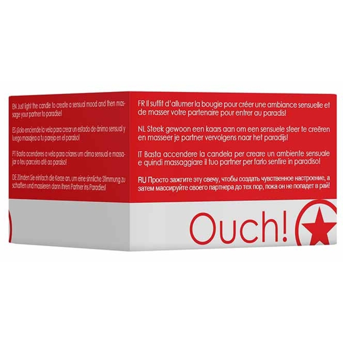 bougie candle star orange sanguine 50g 4