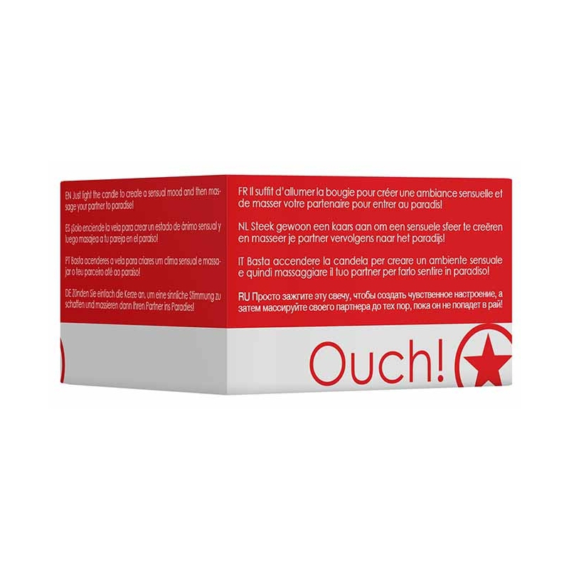 bougie candle star orange sanguine 50g 4
