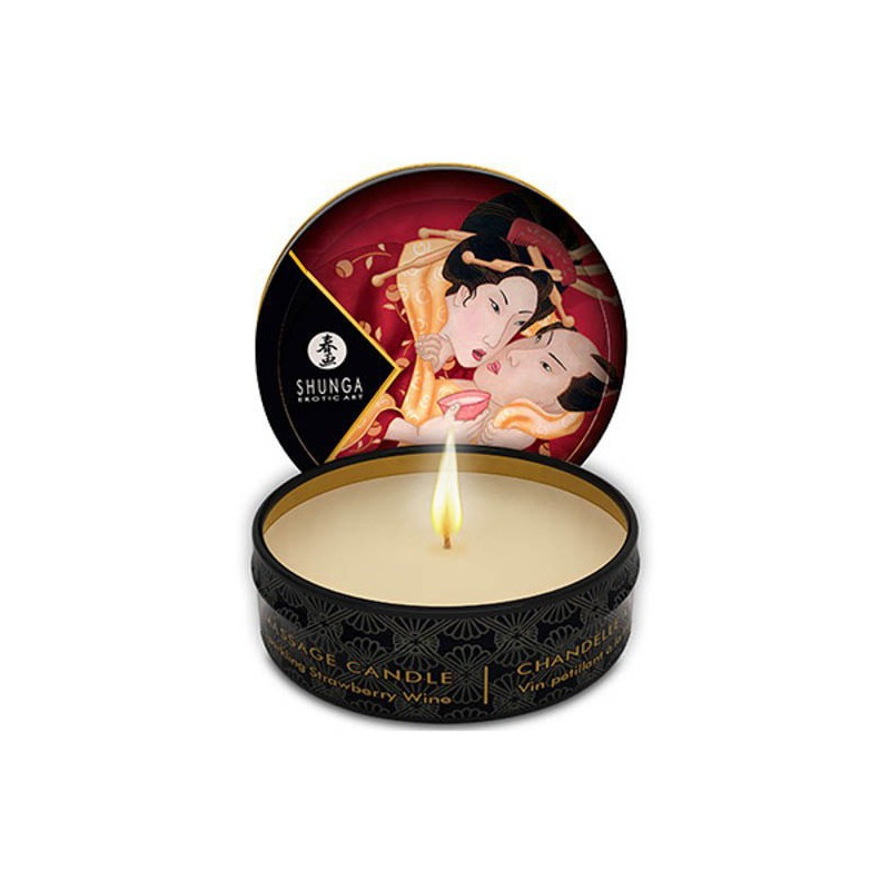 bougie de massage fraise 30ml