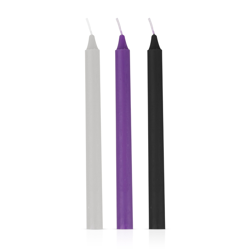 bougies sensuelles hot wax 17cm