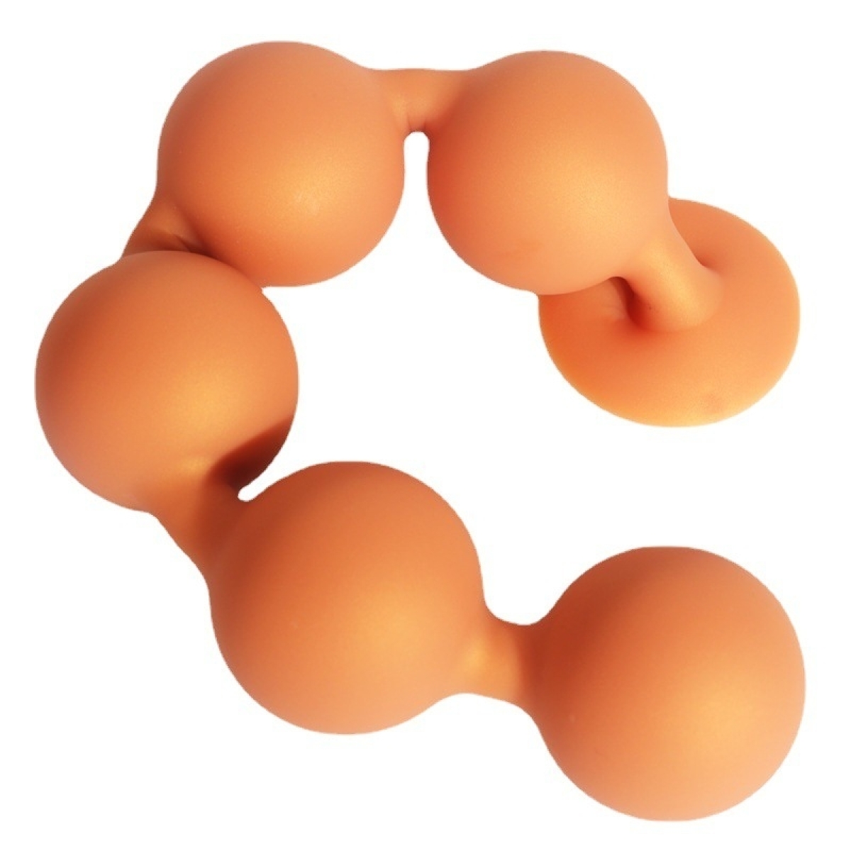 boules anales bulby butt m 30 x 47 cm orange 1