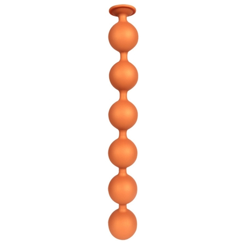 boules anales bulby butt xxl 49 x 77 cm orange 1