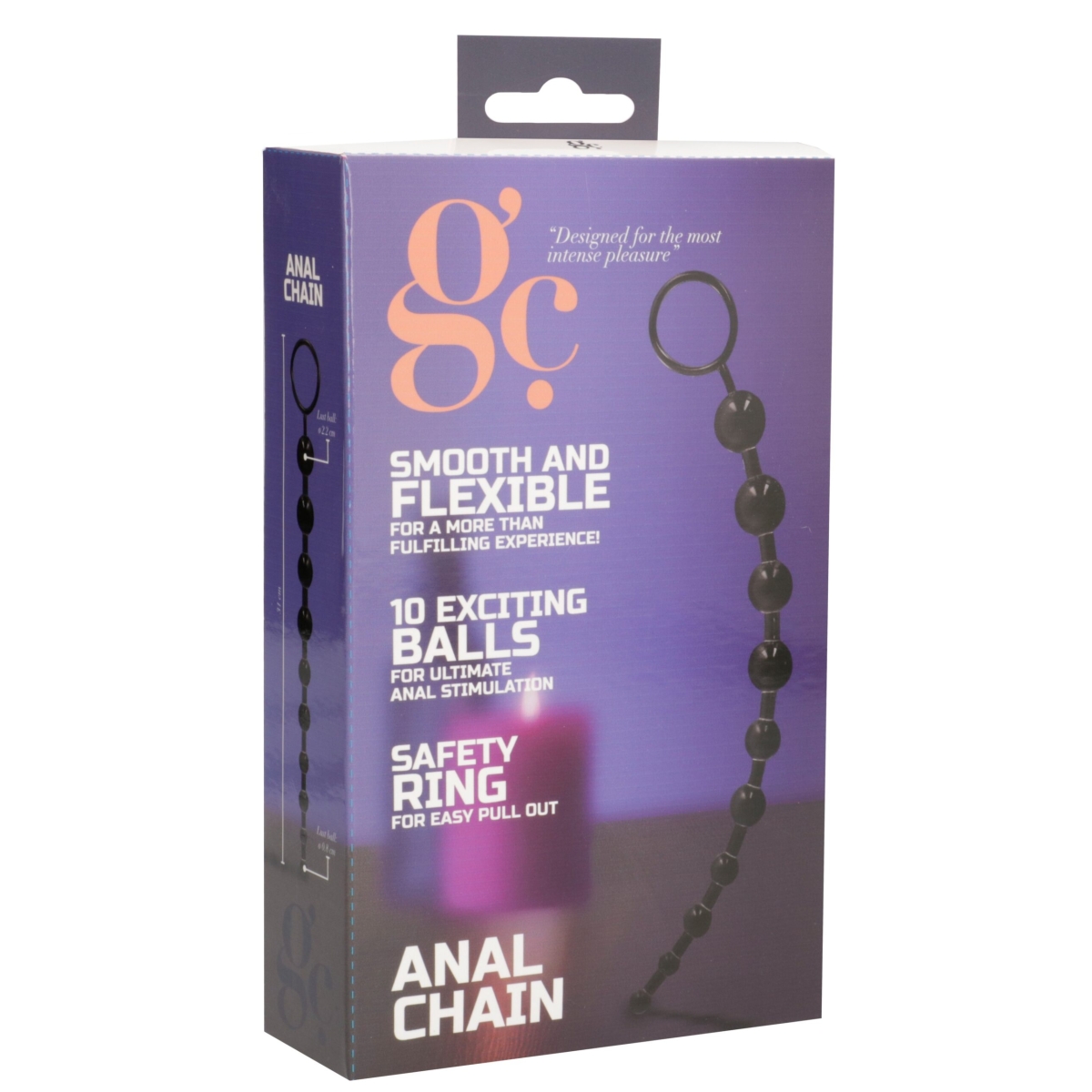 boules anales chaine 26 x 23cm noir 1 scaled