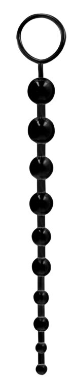 boules anales chaine 26 x 23cm noir scaled