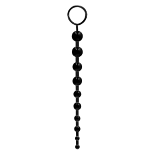 boules anales chaine 26 x 23cm noir scaled