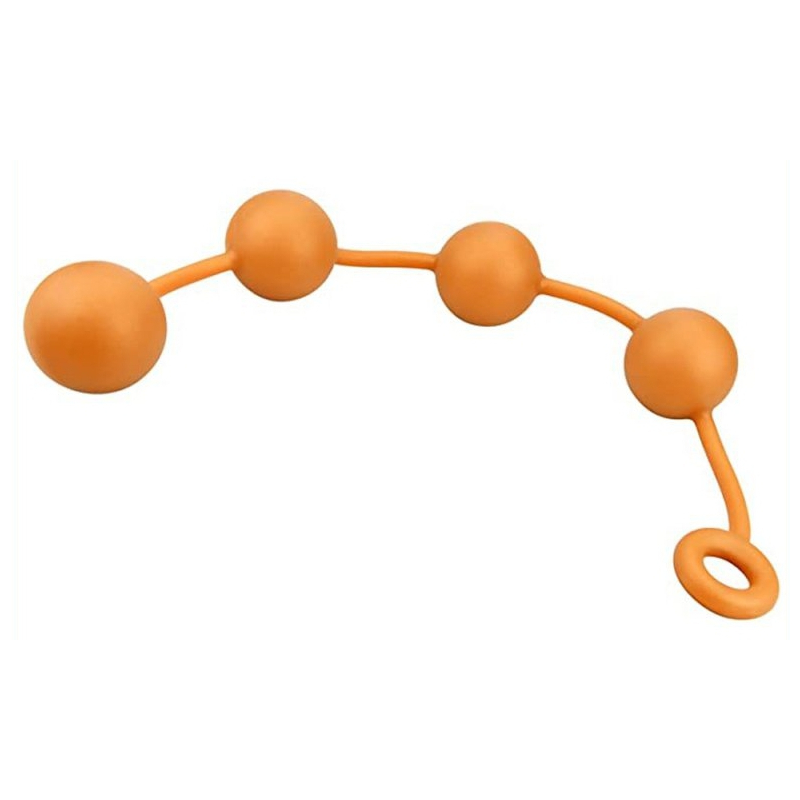 boules anales en silicone ass orange 50 x 55cm 5