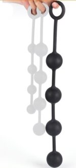boules anales en silicone quarty l 45 x 5cm