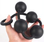 boules anales en silicone quarty l 45 x 5cm 2