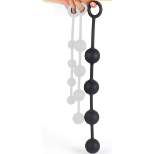 boules anales en silicone quarty l 45 x 5cm