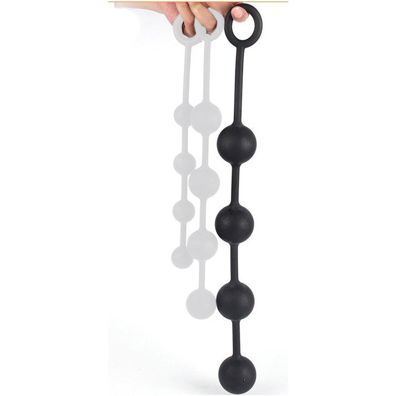 boules anales en silicone quarty l 45 x 5cm